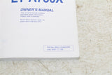 Suzuki LT-A750X Owners Manual Book 99011-31G60-03A