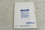 Suzuki GSXR 600 Owners Manual Book 99011-29G51-03A