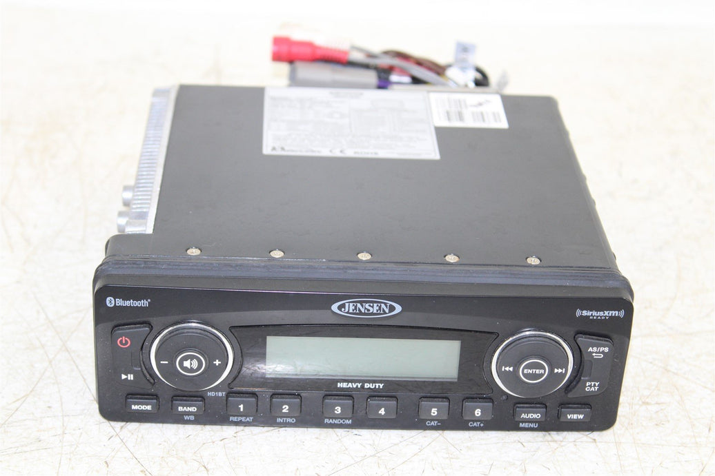 JENSEN STEREO MP3 BLUETOOTH SIRIUS XM HARLEY ELECTRA GLIDE ROAD STREET 1998-2013