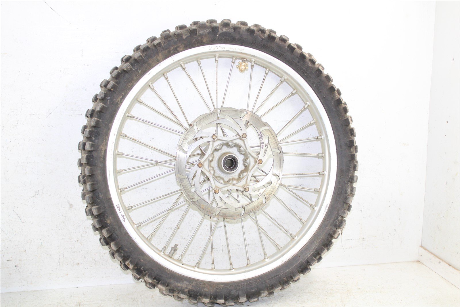 2001 KTM 300 EXC Front Wheel Rim w/ Brake Rotor