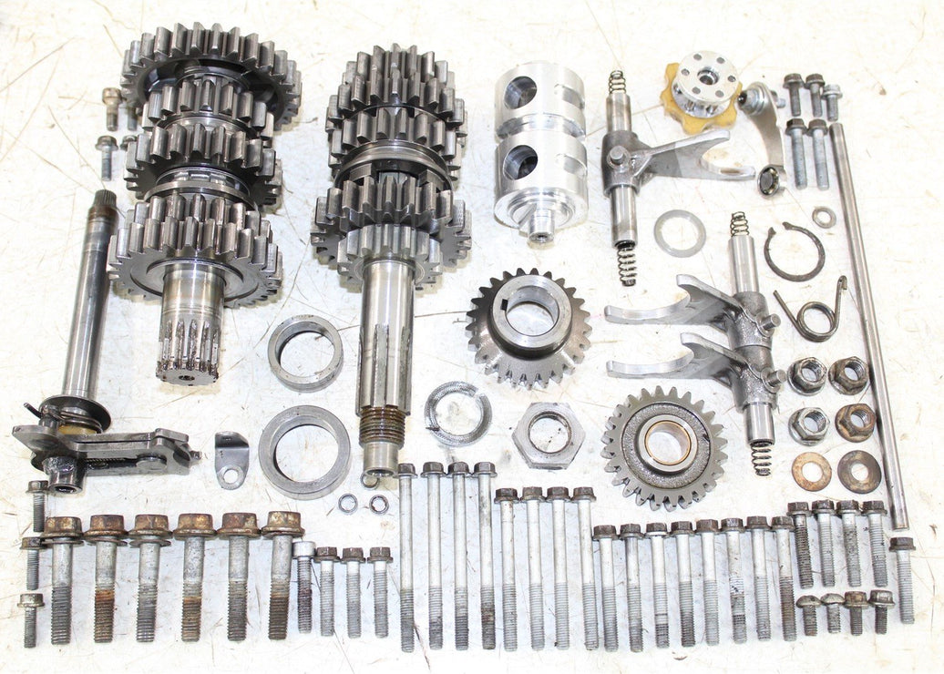 2001 KTM 300 EXC Transmission Gears Shift Shaft Forks Drum