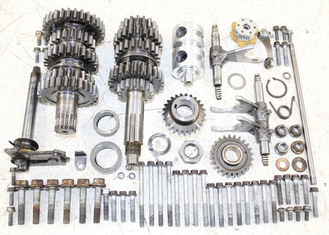 2001 KTM 300 EXC Transmission Gears Shift Shaft Forks Drum