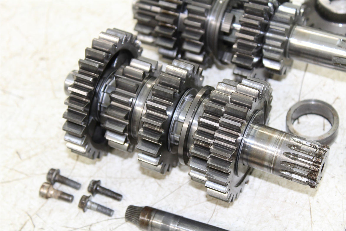 2001 KTM 300 EXC Transmission Gears Shift Shaft Forks Drum