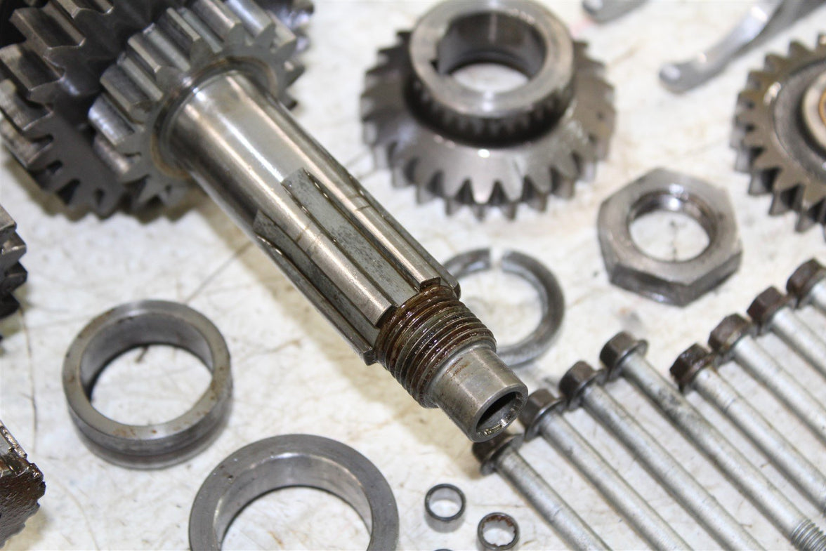 2001 KTM 300 EXC Transmission Gears Shift Shaft Forks Drum