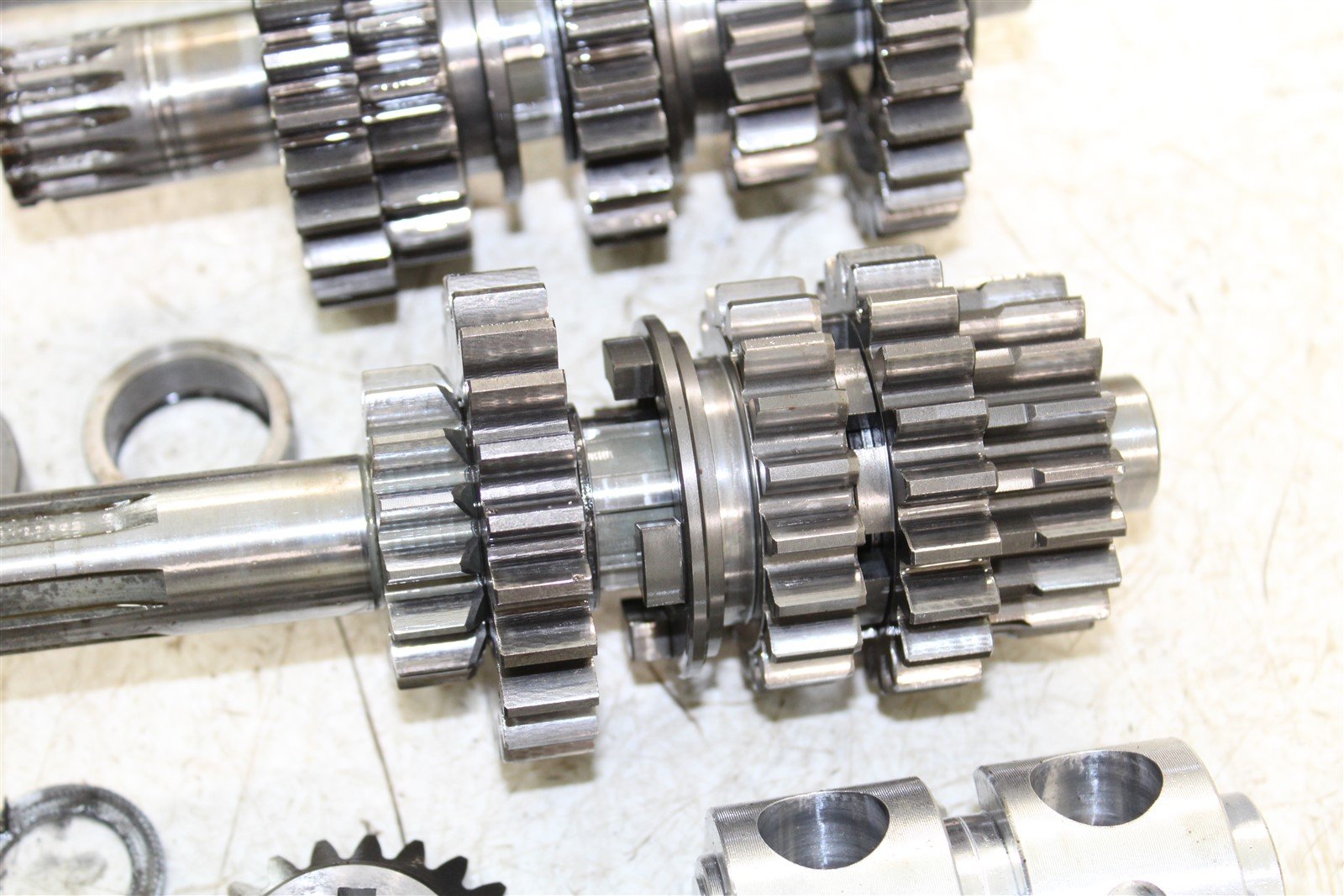 2001 KTM 300 EXC Transmission Gears Shift Shaft Forks Drum