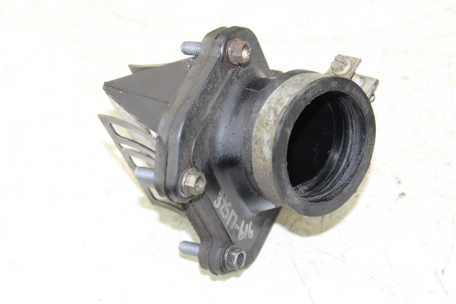 2001 KTM 300 EXC Reed Cage Pedals w/ Intake Manifold Boot