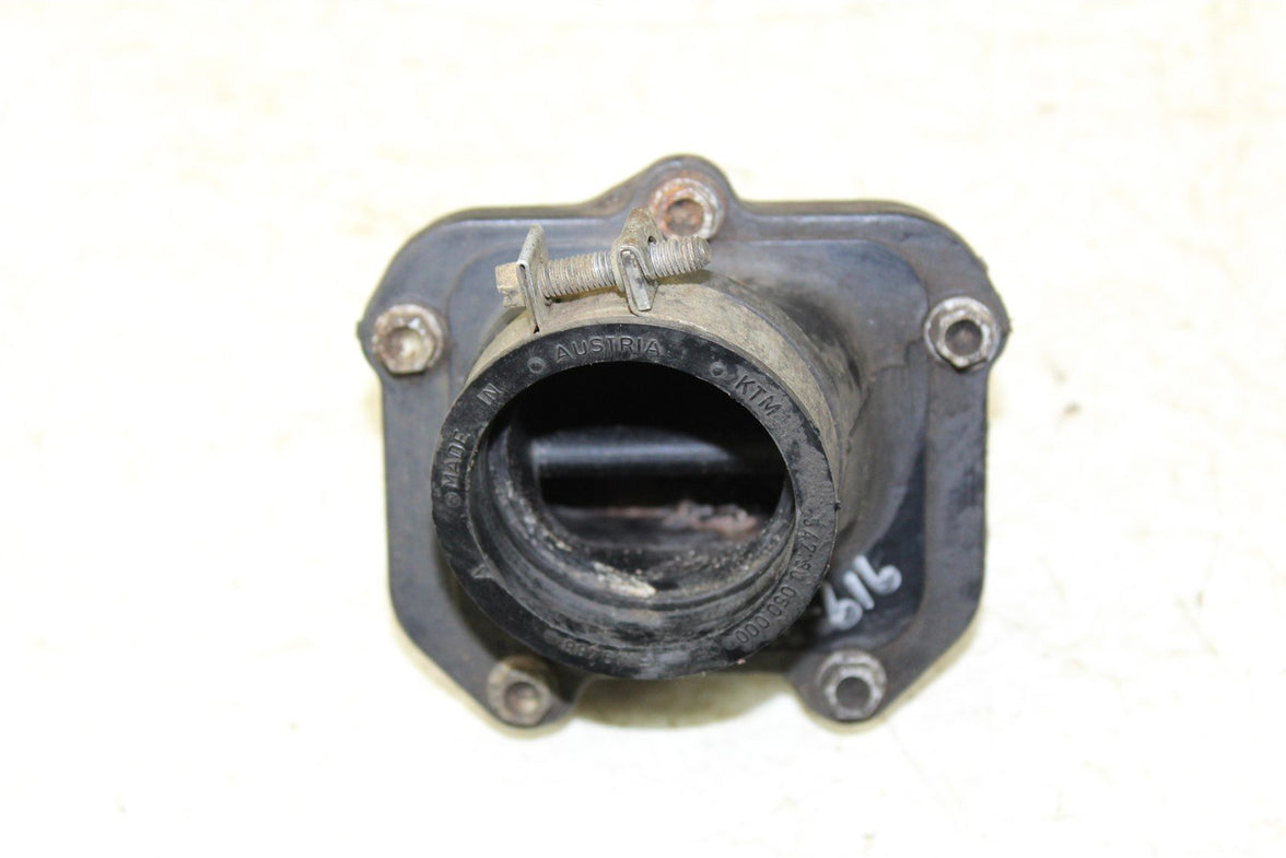 2001 KTM 300 EXC Reed Cage Pedals w/ Intake Manifold Boot