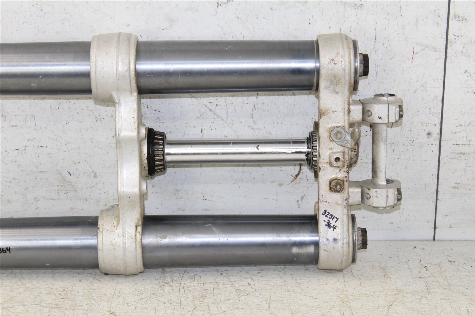 2001 KTM 300 EXC Fork Tubes Front Suspension Triple Clamps