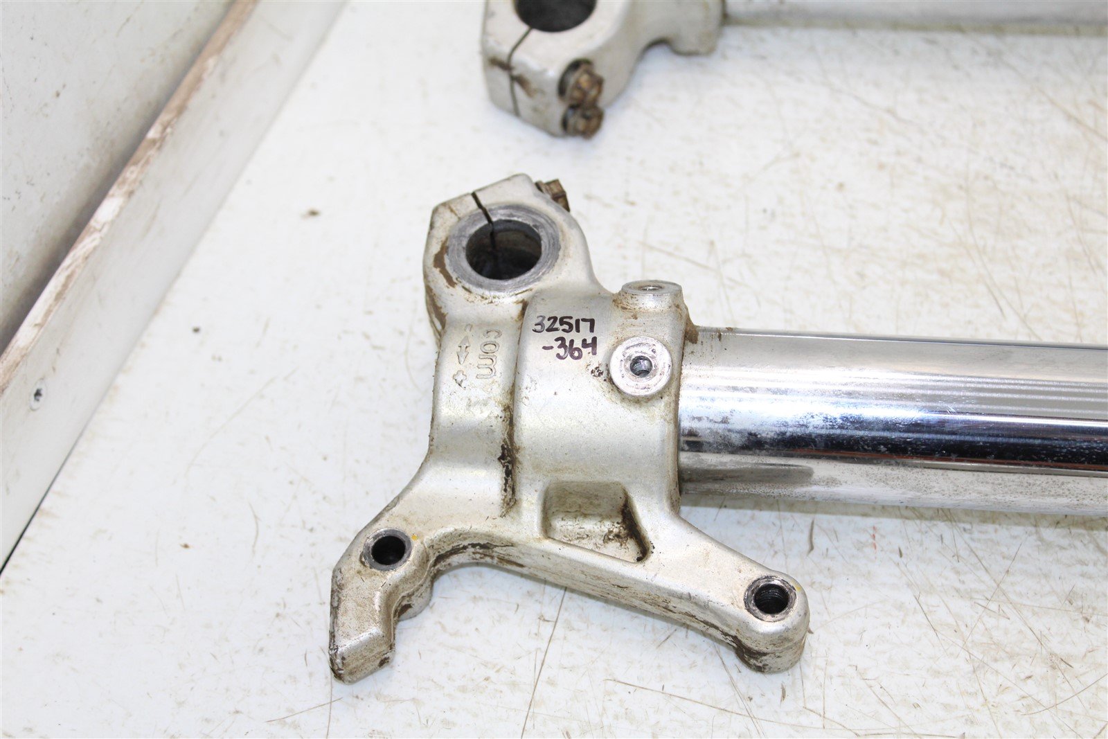 2001 KTM 300 EXC Fork Tubes Front Suspension Triple Clamps