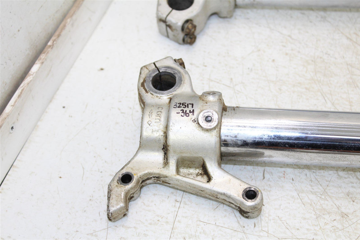 2001 KTM 300 EXC Fork Tubes Front Suspension Triple Clamps