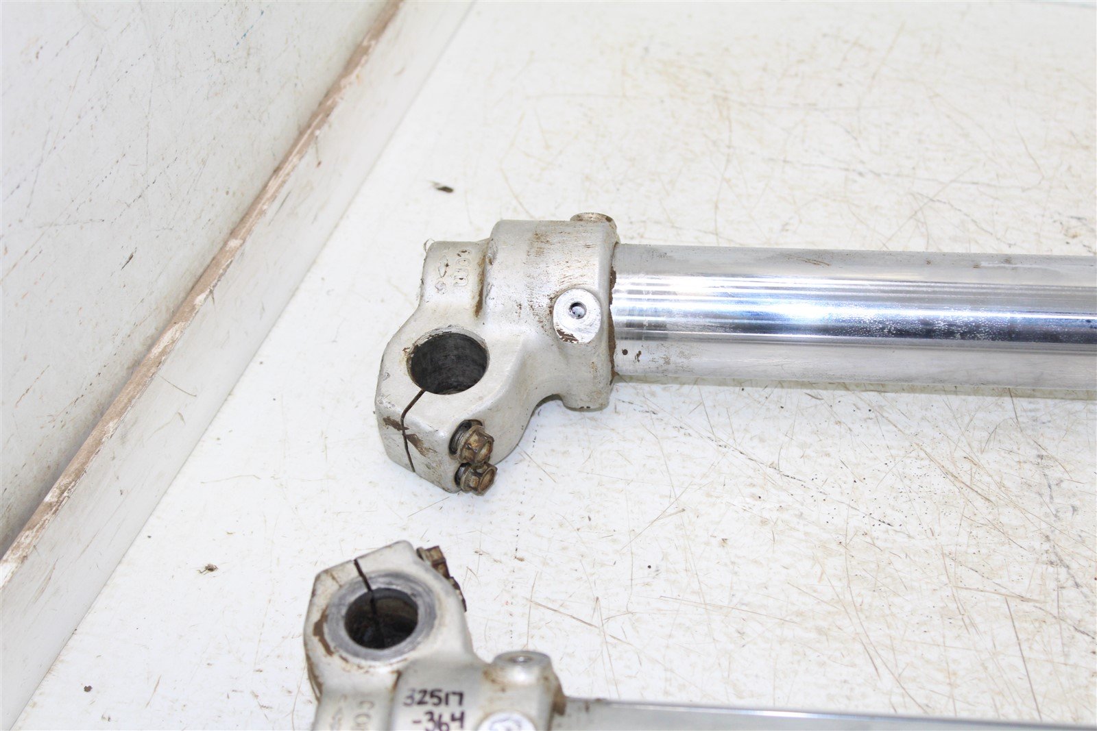 2001 KTM 300 EXC Fork Tubes Front Suspension Triple Clamps