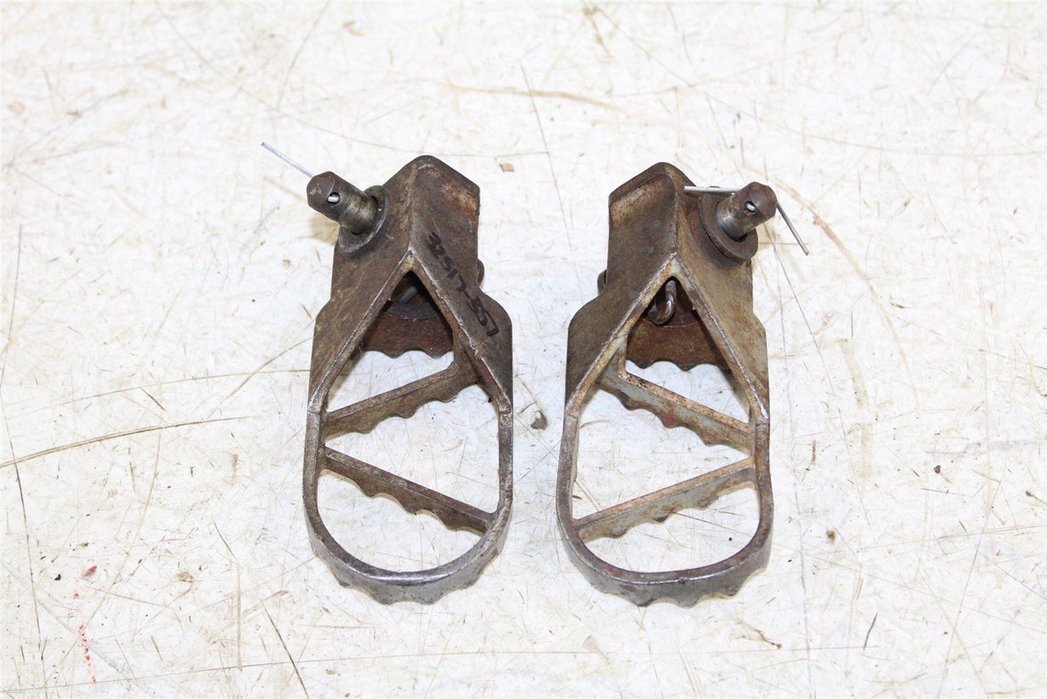 2001 KTM 300 EXC Foot Pegs Rests Set Left Right