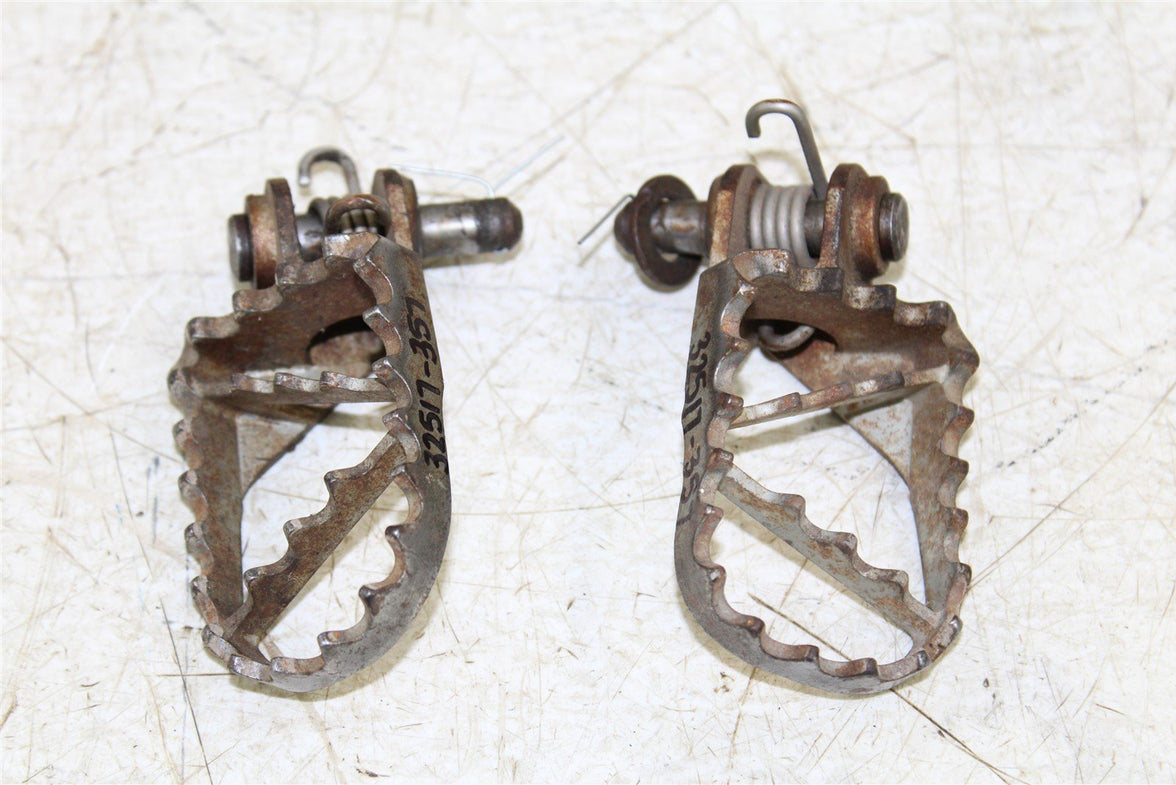 2001 KTM 300 EXC Foot Pegs Rests Set Left Right