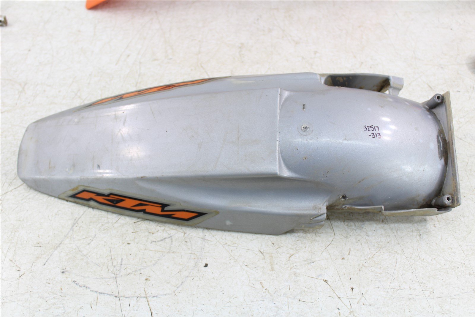 2001 KTM 300 EXC Front & Rear Fender Plastic