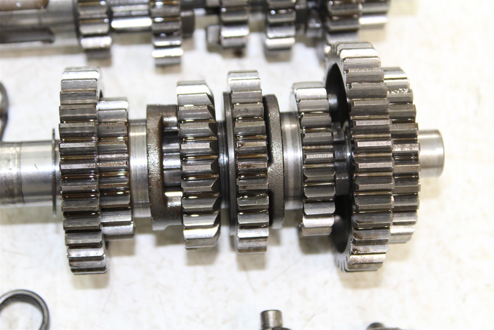 1979 Honda XR 185 Transmission Gears Shift Shaft Forks Drum Oil Slinger Pump