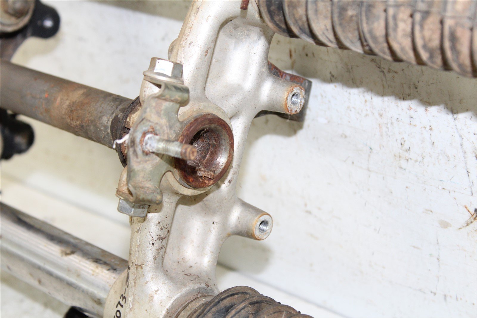 1979 Honda XR 185 Fork Tubes Front Suspension Triple Clamps