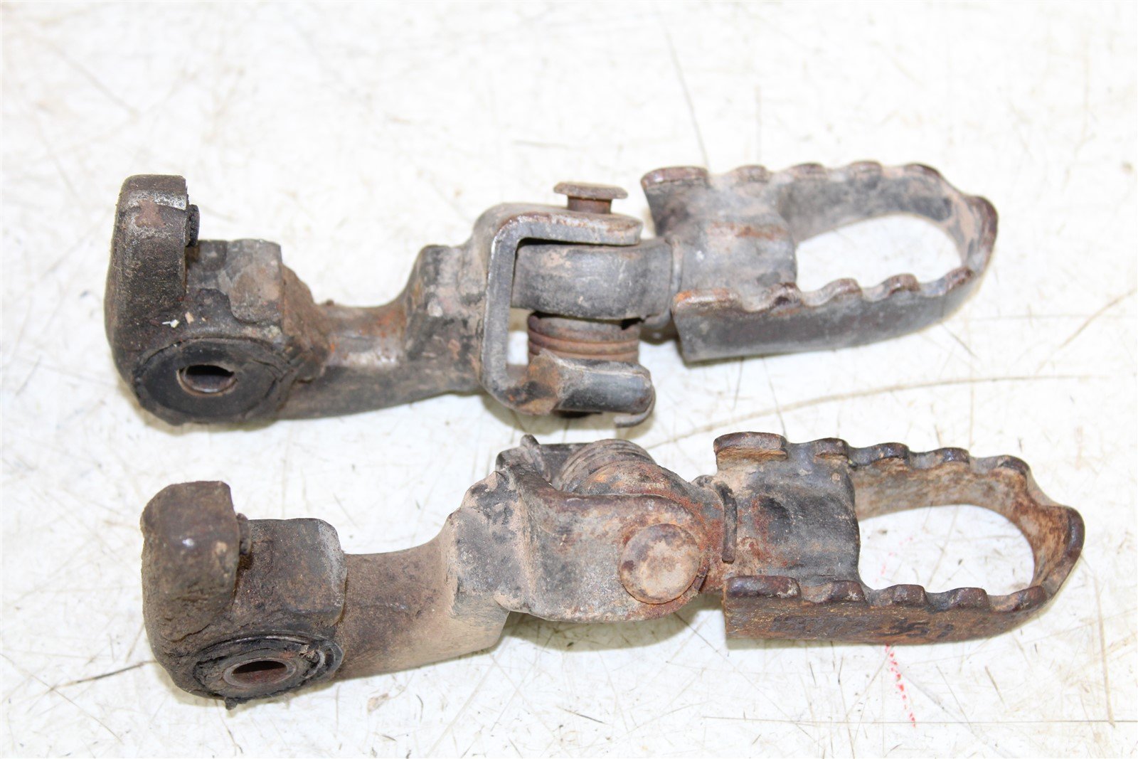 1979 Honda XR 185 Foot Pegs Rests Set Left Right