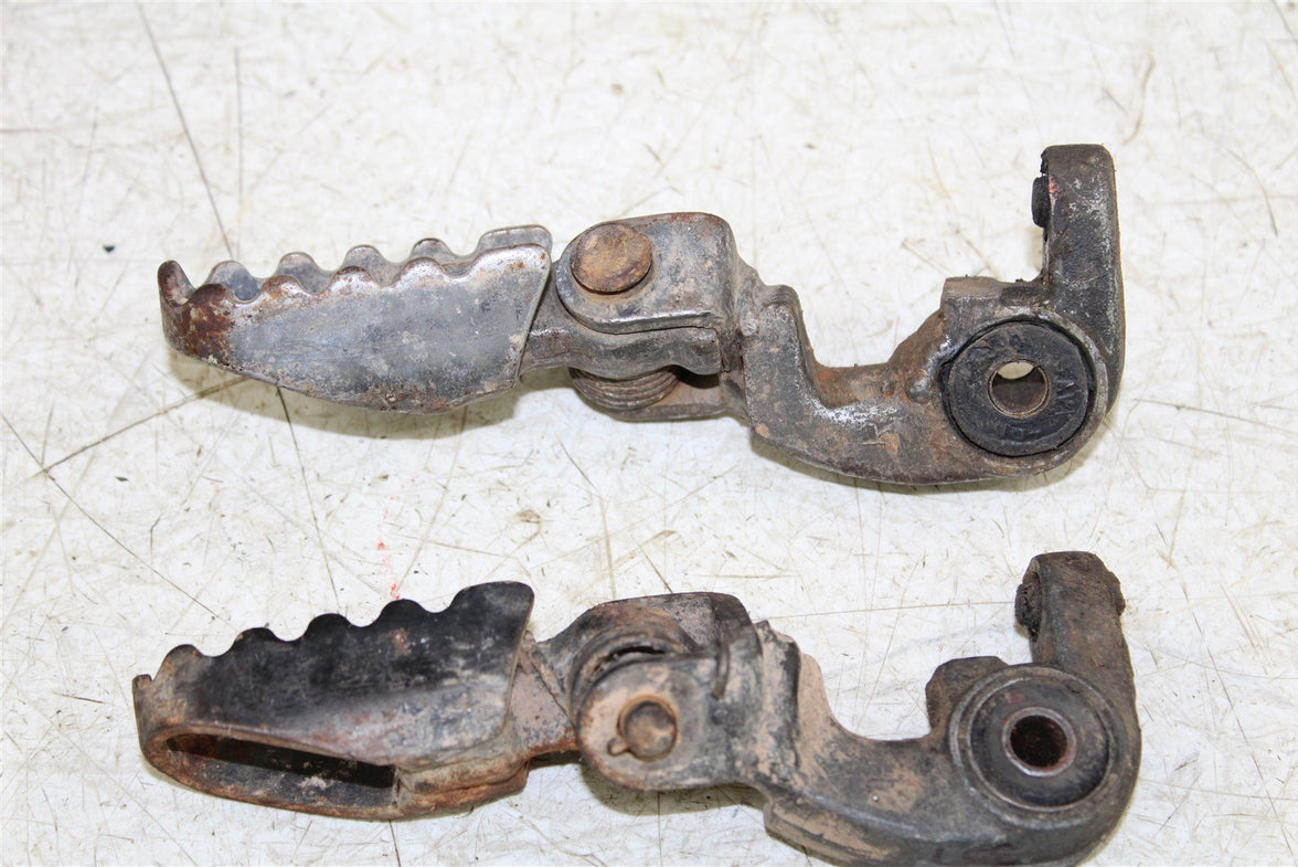 1979 Honda XR 185 Foot Pegs Rests Set Left Right