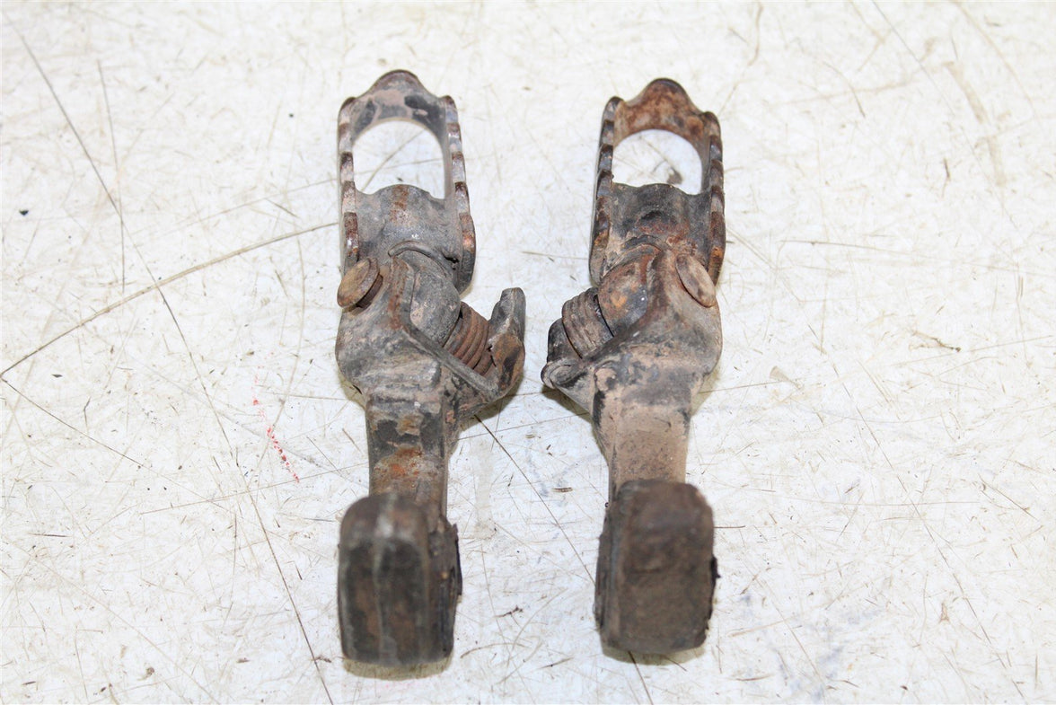 1979 Honda XR 185 Foot Pegs Rests Set Left Right