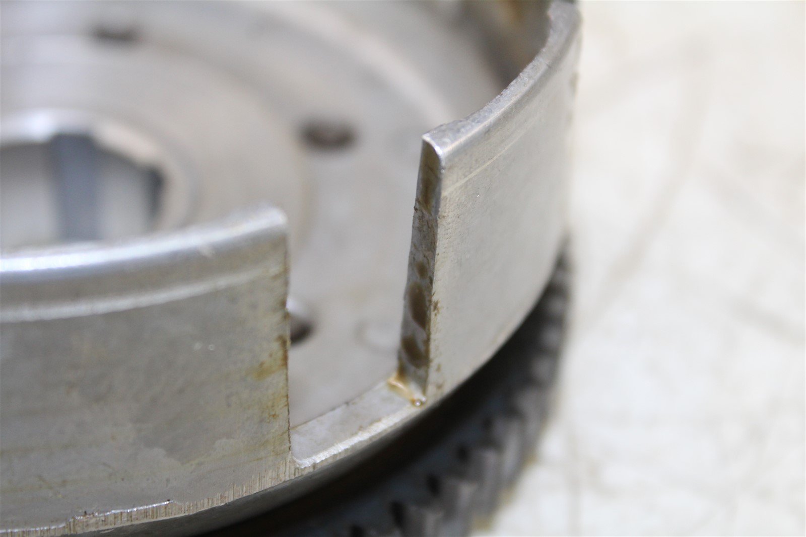 1979 Honda XR 185 Clutch Basket Inner Hub Pressure Plate