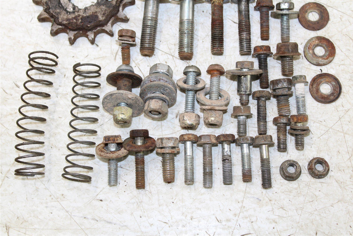 1979 Honda XR 185 Chassis Bolt Kit Hardware Clip Front Sprocket Spring