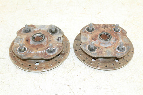 2006 Yamaha Big Bear 400 4x4 Front Hubs Brake Rotors