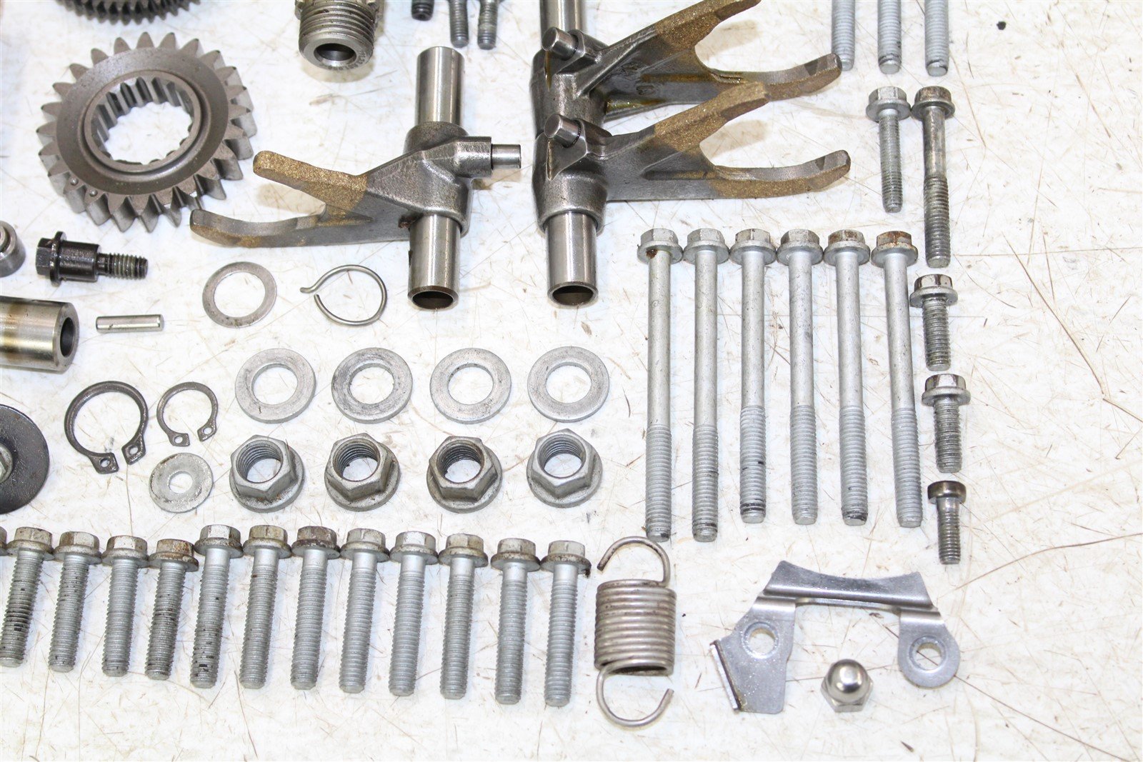 2022 KTM 250SXF Transmission Gears Shift Shaft Forks Drum