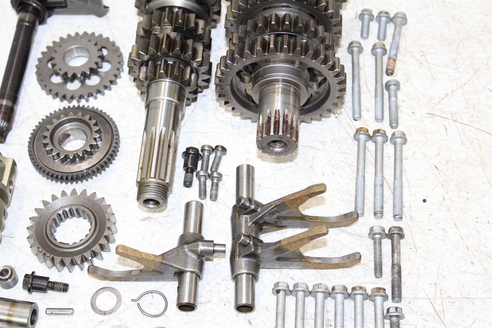 2022 KTM 250SXF Transmission Gears Shift Shaft Forks Drum