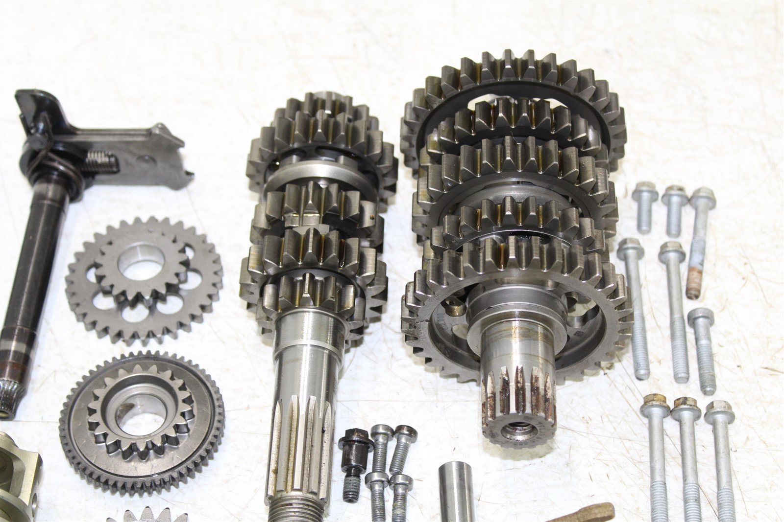 2022 KTM 250SXF Transmission Gears Shift Shaft Forks Drum