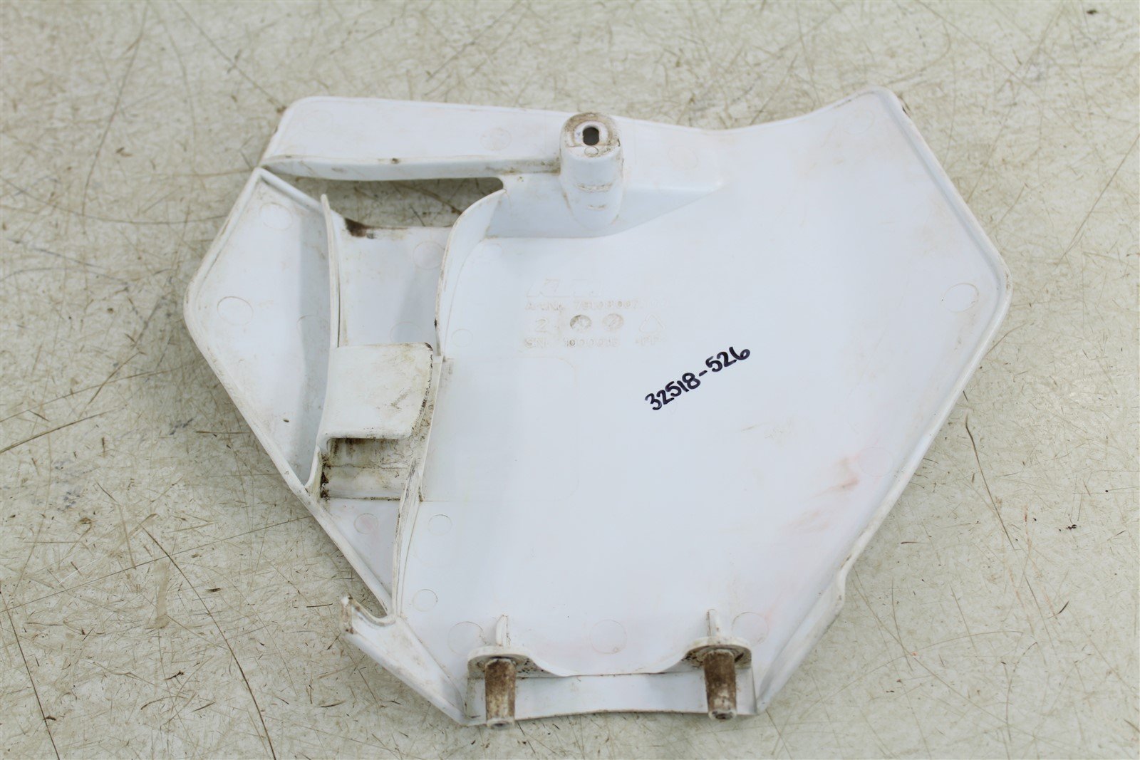 2022 KTM 250SXF Plastic Number Plates Side Panel Left Right Front