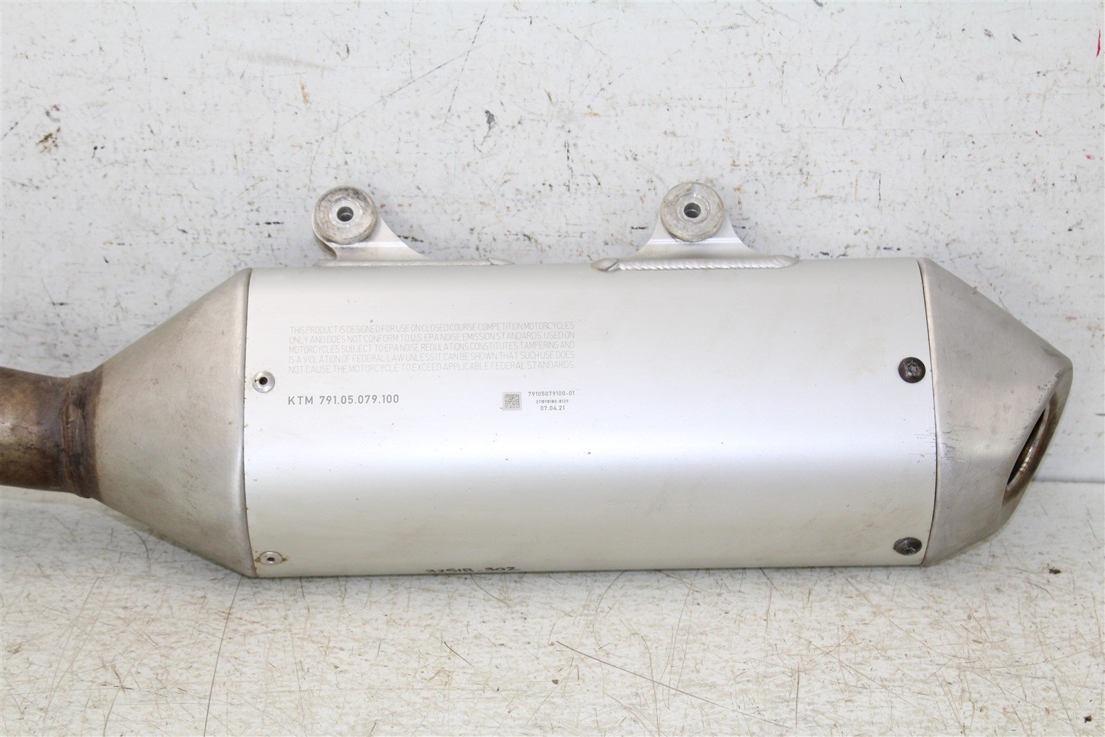 2022 KTM 250SXF Exhaust Silencer Muffler