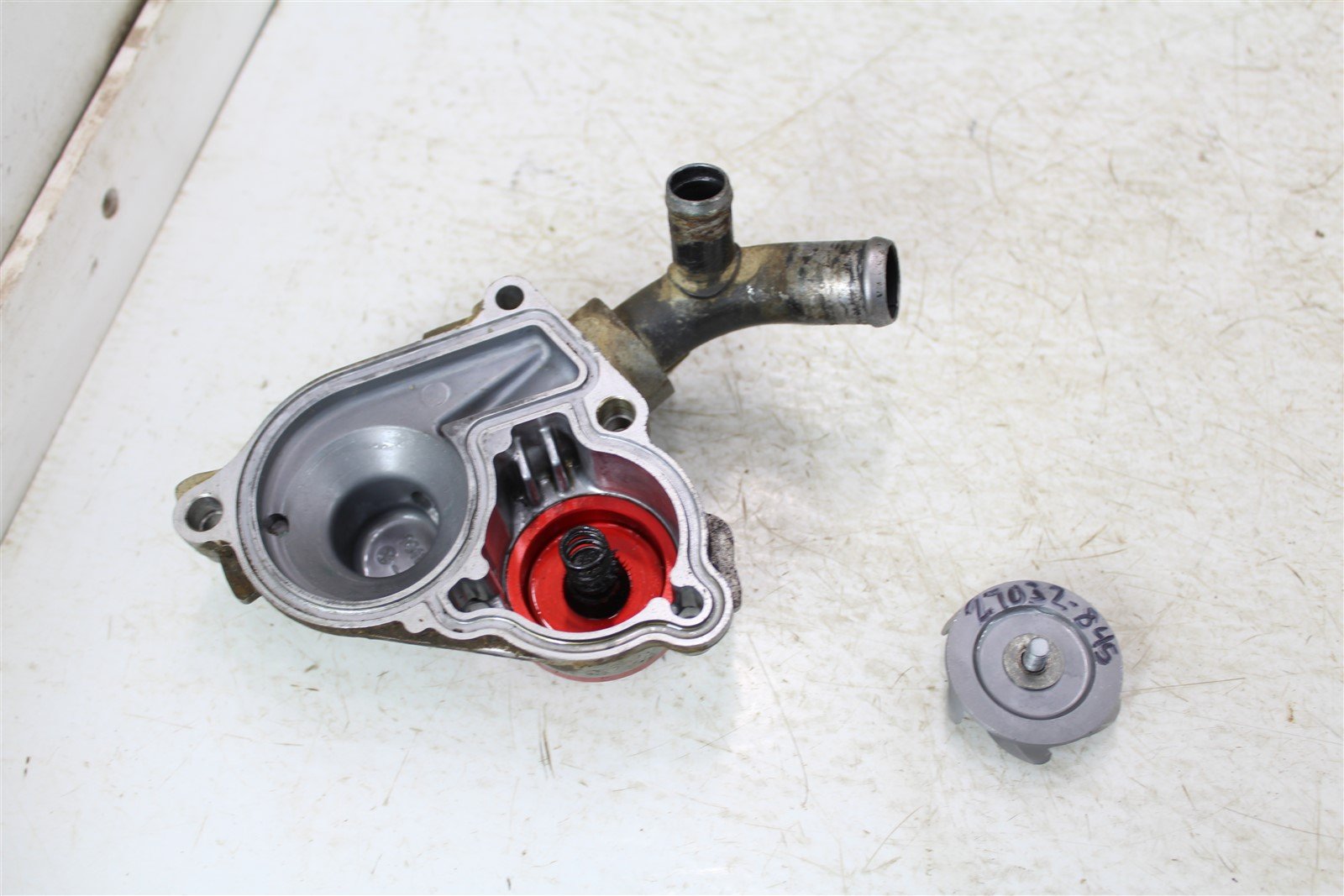 2009 Kawasaki KX 250F Water Pump Impeller Cover