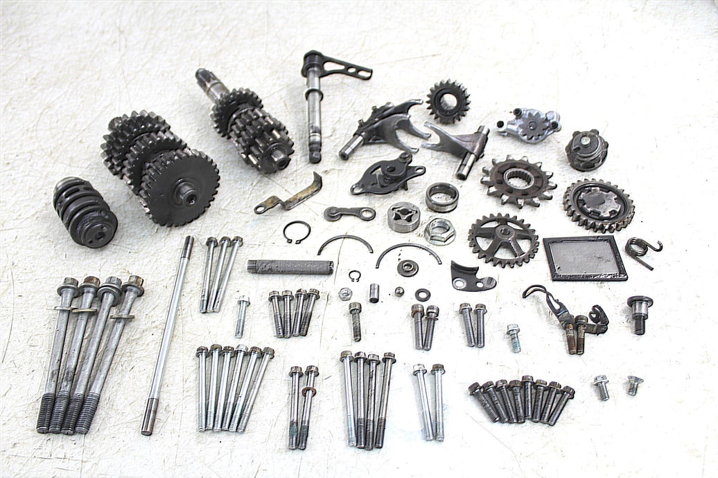 2009 Kawasaki KX 250F Transmission Gears Shift Shaft Forks Drum
