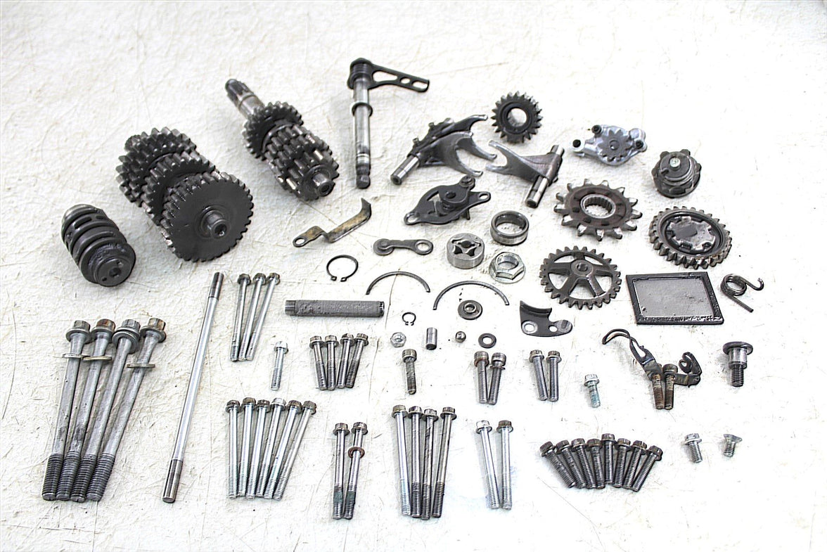 2009 Kawasaki KX 250F Transmission Gears Shift Shaft Forks Drum