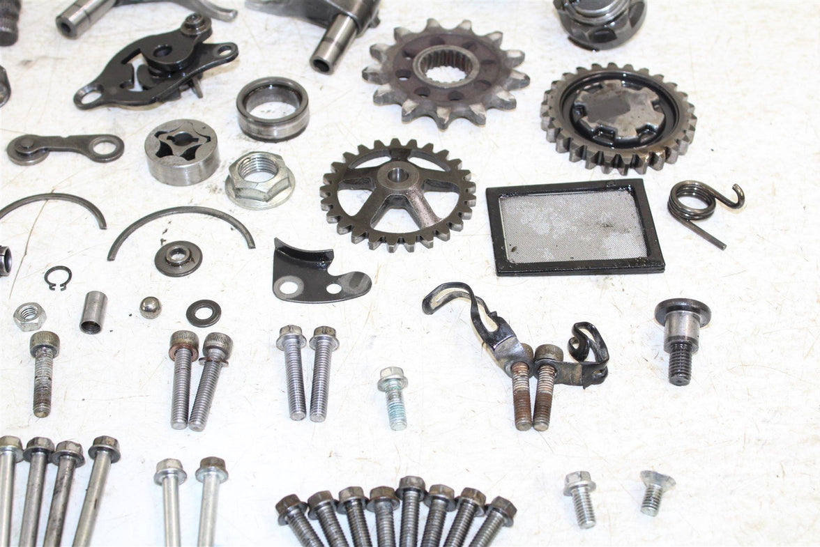 2009 Kawasaki KX 250F Transmission Gears Shift Shaft Forks Drum