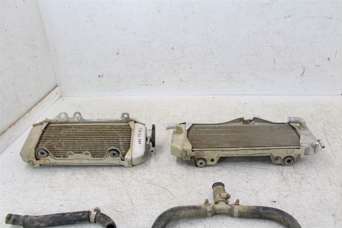 2009 Kawasaki KX 250F Radiator w/ Hoses Left & Right