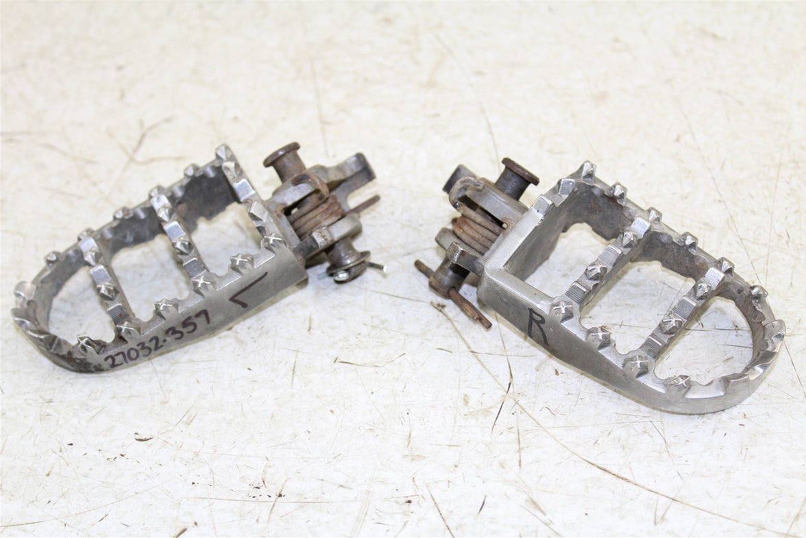 2009 Kawasaki KX 250F Sunline Foot Pegs Rests Set Left Right