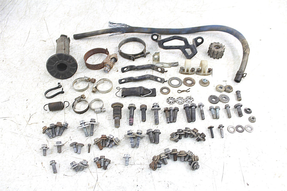 2009 Kawasaki KX 250F Chassis Bolt Kit Hardware Clamp Strap Roller Mount Spring