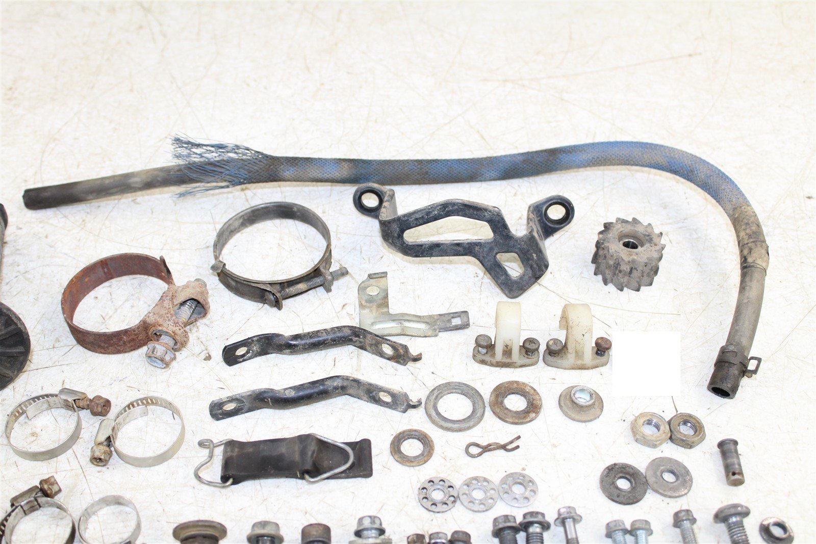 2009 Kawasaki KX 250F Chassis Bolt Kit Hardware Clamp Strap Roller Mount Spring