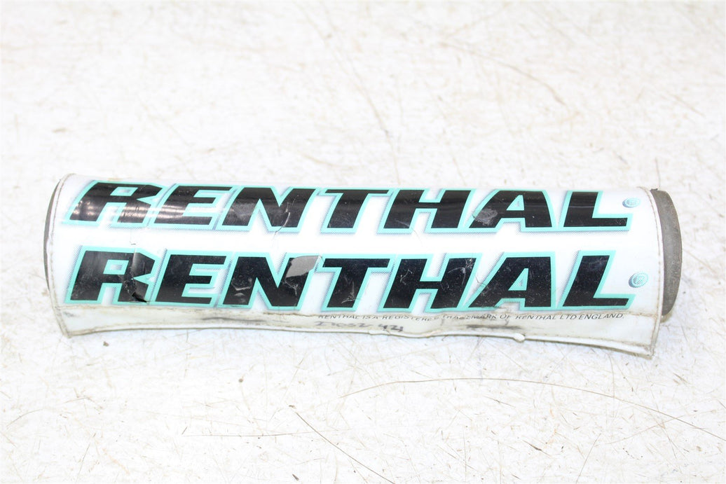 2009 Kawasaki KX 250F Renthal Handlebar Bar Pad Cover Green White