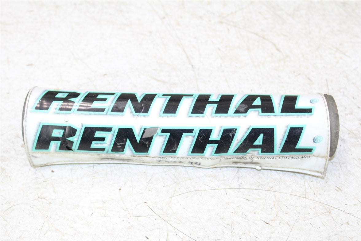 2009 Kawasaki KX 250F Renthal Handlebar Bar Pad Cover Green White