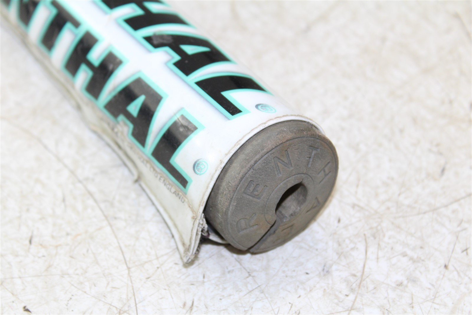 2009 Kawasaki KX 250F Renthal Handlebar Bar Pad Cover Green White