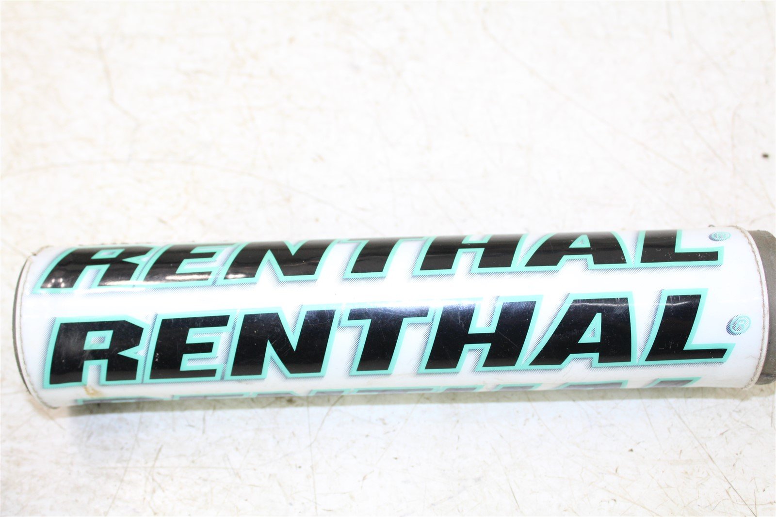 2009 Kawasaki KX 250F Renthal Handlebar Bar Pad Cover Green White