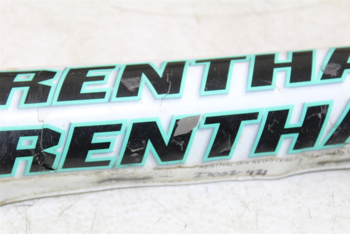 2009 Kawasaki KX 250F Renthal Handlebar Bar Pad Cover Green White