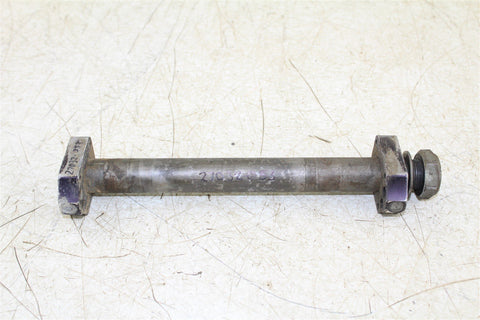 2009 Kawasaki KX 250F Rear Axle Nut Chain Adjuster Blocks