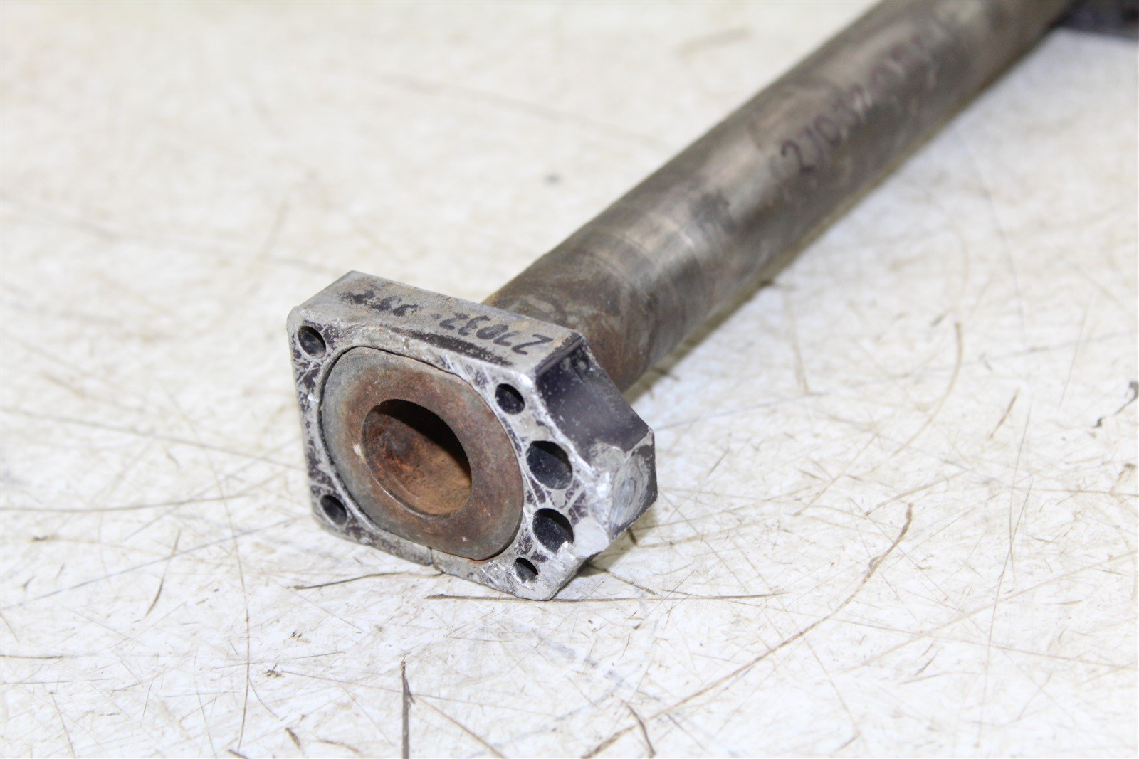 2009 Kawasaki KX 250F Rear Axle Nut Chain Adjuster Blocks