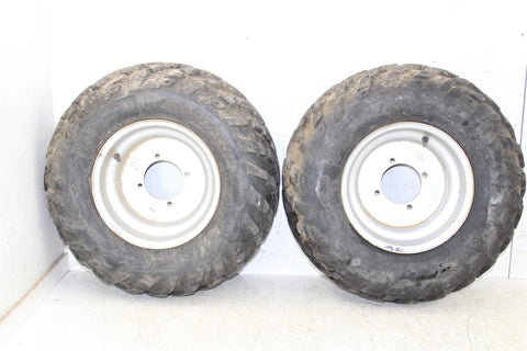 1986 Honda Fourtrax 250 2x4 Front Wheel Set Rims READ