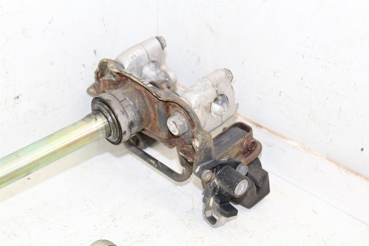 1986 Honda Fourtrax 250 2x4 Steering Stem Shaft w/ Tie Rods