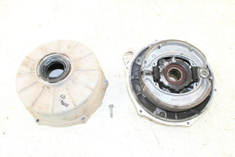 1986 Honda Fourtrax 250 2x4 Rear Brake Drum Backing Plate Panel Hub w/ Cover