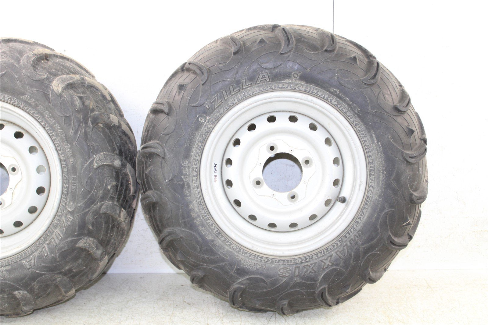 2011 Kawasaki Brute Force 750 4x4 Rear Wheel Set Rims